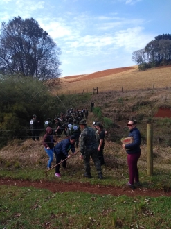 Consrcio Iber No dia 19 de Agosto de 2019 o Consórcio Iberê juntamente com o 2º Batalhão da Polícia Militar Ambiental, EPAGRI e Prefeitura Municipal de Cordilheira Alta, realizaram plantio de mudas nativas na...